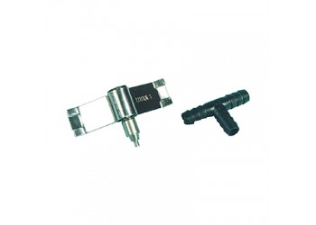 Abbeveratoio inox a goccia e " T " AZ 130 per conigli 